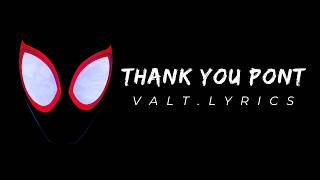Valt.Lyrics - Thank You PONT