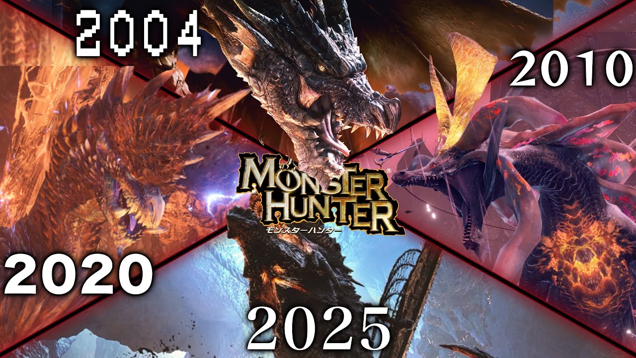 歴代モンハンラスボス遭遇・討伐ムービー2004〜2025  【MH〜MHWilds】Monster Hunter Series Final Boss Encounter & Defeat Videos