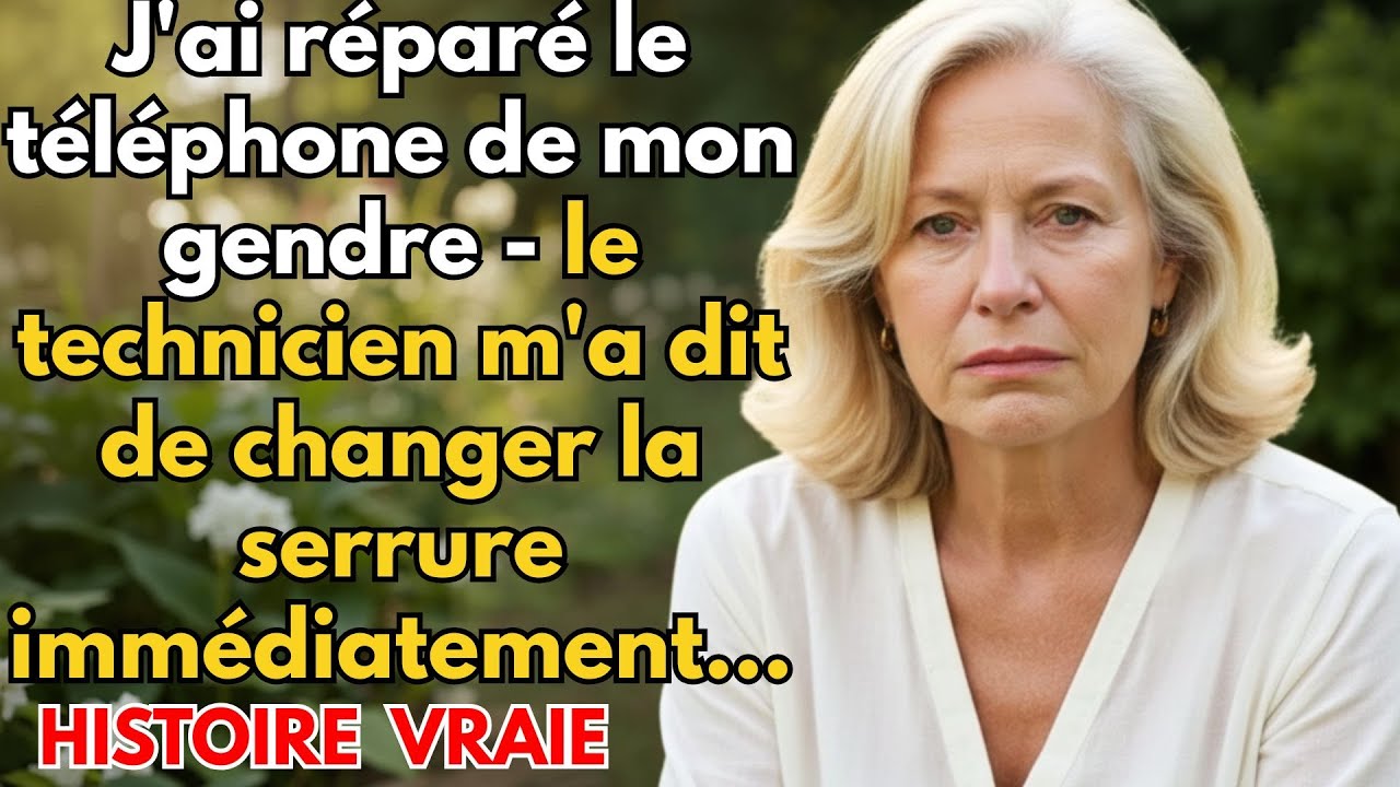 Histoire Vraie de Grand-mère à Rouen 👵💔 J'ai réparé le téléphone de mon gendre - le technicien m'a..