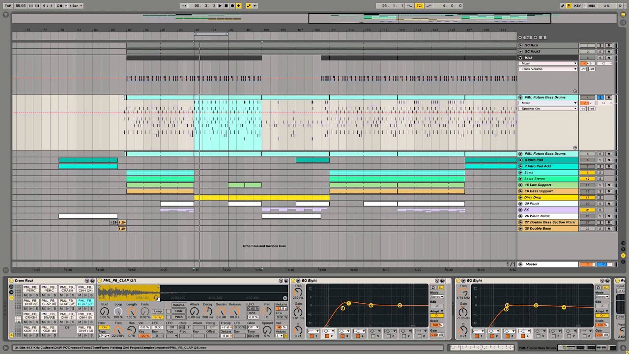 Future Bass Drums Like Flume Tutorial/Remake