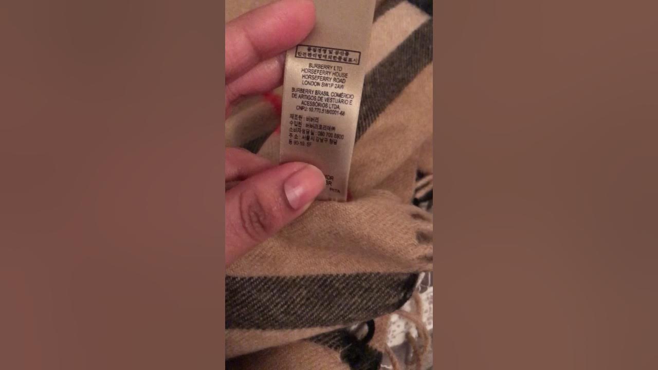 Burberry scarf real vs fake. How to spot counterfeit Burberry London shawls,  bandeaus and scarfs 