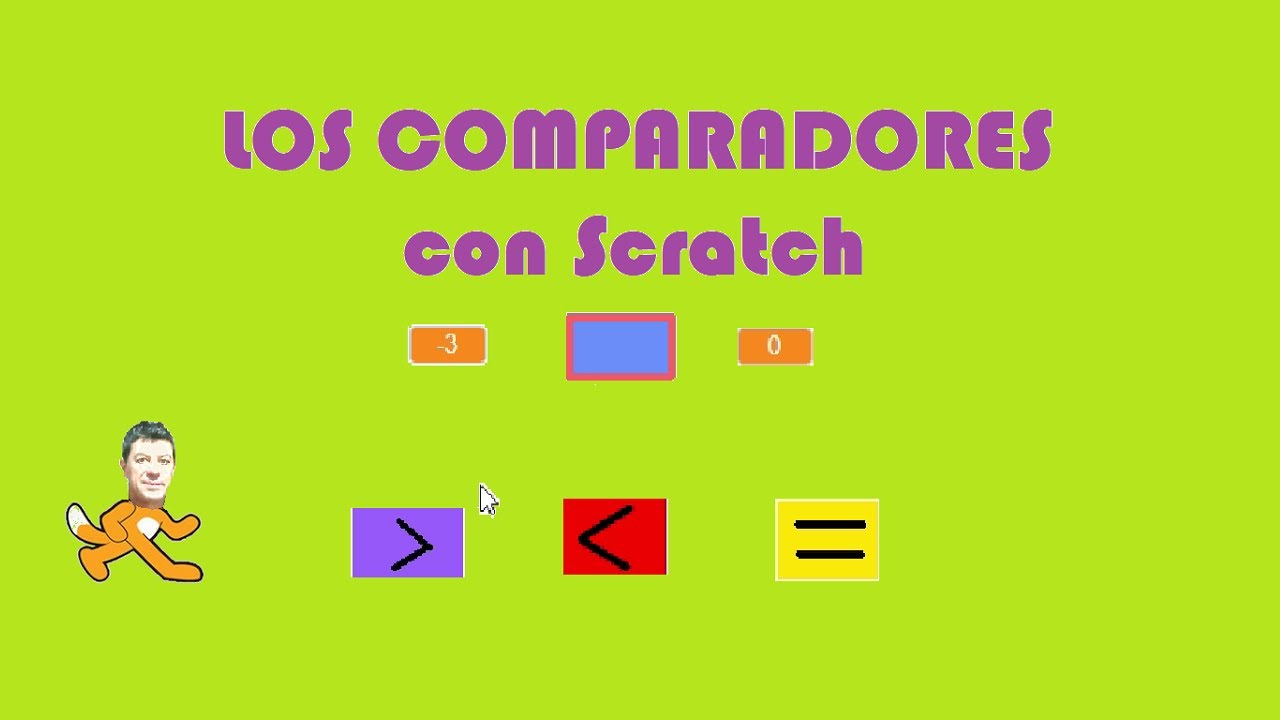 Comparadores matemáticos con Scratch. - YouTube