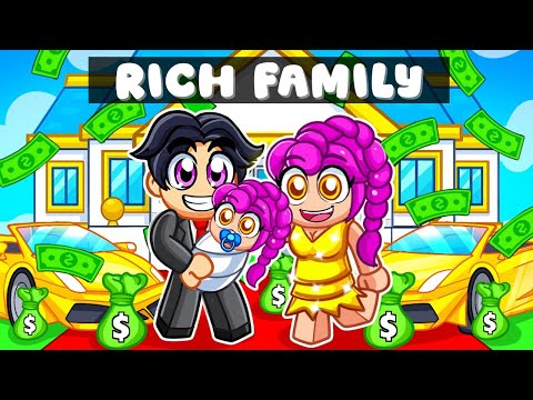 Rumi Starts A RICH KPOP FAMILY In Roblox...