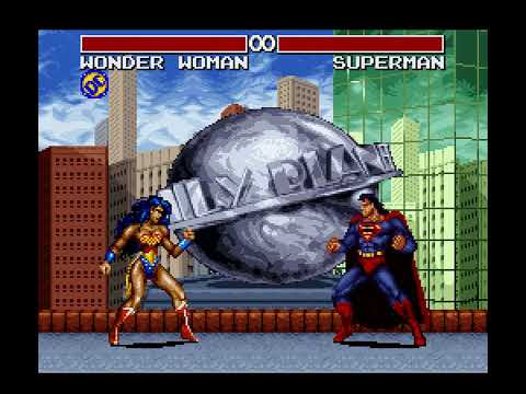 SNES Longplay [076] Justice League Task Force (US)