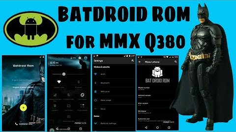 How to install Batdroid ROM on MMX Q380 || AshTech Galaxy