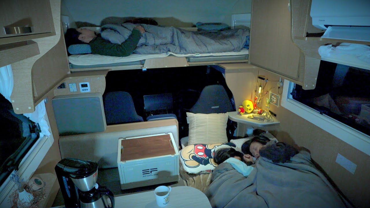 [Субтитры] Автокемпинг в Нагано, чтобы помолиться в храме Сува Тайша