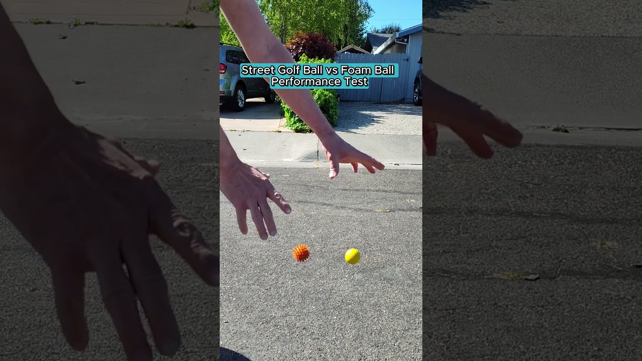 Street Golf Ball vs Foam Ball – Which Performs Better? | PlayStreetGolf Review 