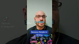 Sensory details in writing
