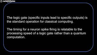 Is the brain a quantum computer?