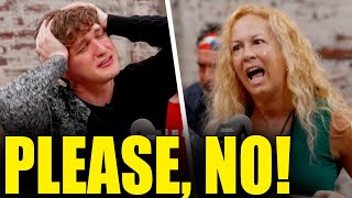 WATCH: Trump Supporter MAKES ME WANT TO CRY Mid-Debate!