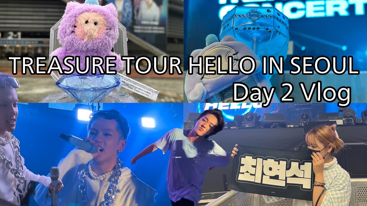 [ENG/KOR] 11/13 TREASURE TOUR HELLO IN SEOUL - VLOG II #트레저 #트메로그
