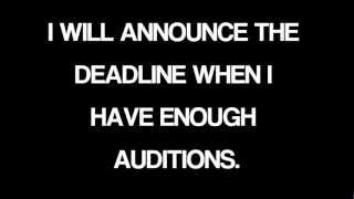 Summer Collab Auditions 2012 [OPEN]