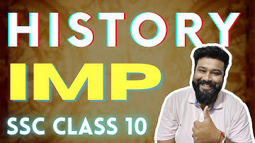 History Important Questions | Maharashtra State Board | SSC Class 10