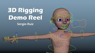 3D Rigging Demo Reel - Sergio Ruiz