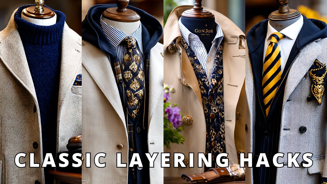 Ralph Lauren Inspired 2026 Layering Hacks for Men Over 40's Daily Life 👔🧥