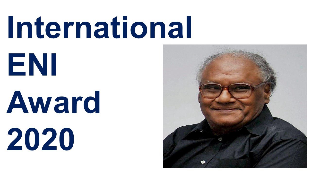 International ENI Award 2020 | International ENI Award 2021 | CNR Rao ...