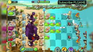 🔥IMPOSSIBLE SHUTTLE CHALLENGE SOLVED! PVZ 2 Big Wave Beach Day 2 #viral #zombie #pvz #trending