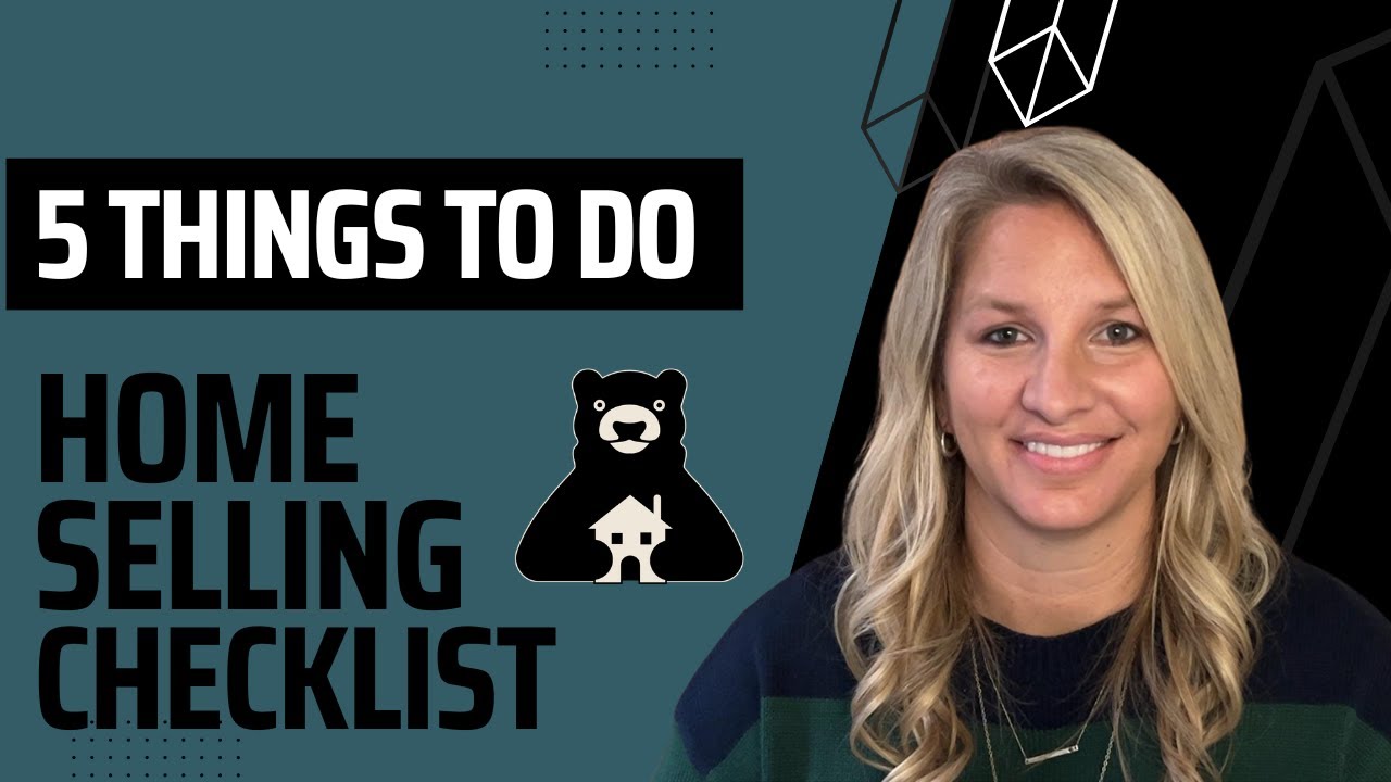 HomeSellingChecklist -- The 5 Things to Do Before Listing Your Home For ...