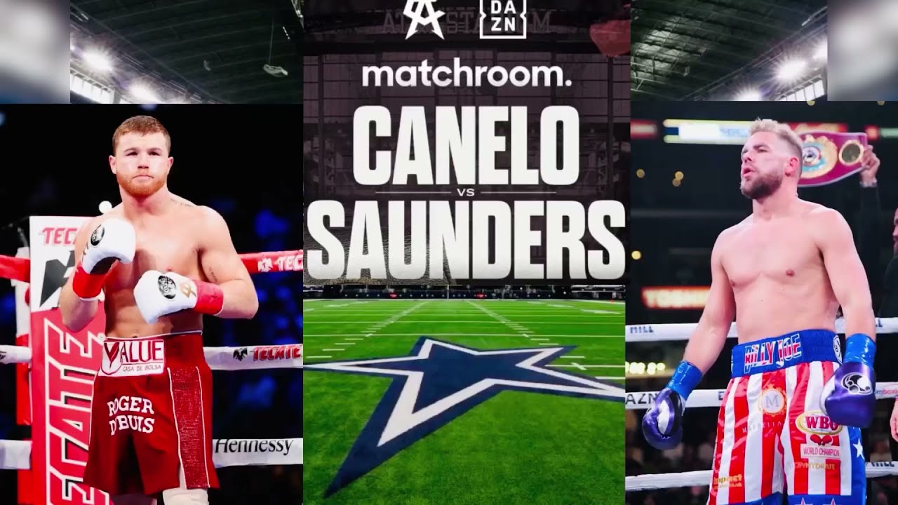 Canelo-Sauders fight at AT&T Stadium sets boxing attendance ...