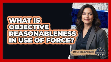 What Is Objective Reasonableness in Use of Force?