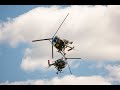 Hughes 269 Helicopters Daring Cross Stunts - Flygfesten 2022