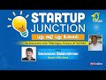 Saravanan balakrishnan of amuraai interviewed by prof thillai rajan  startupjunction  161022