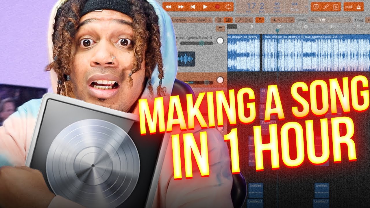 Making a song in 1 hour sky jordxn free stems for mixing practice