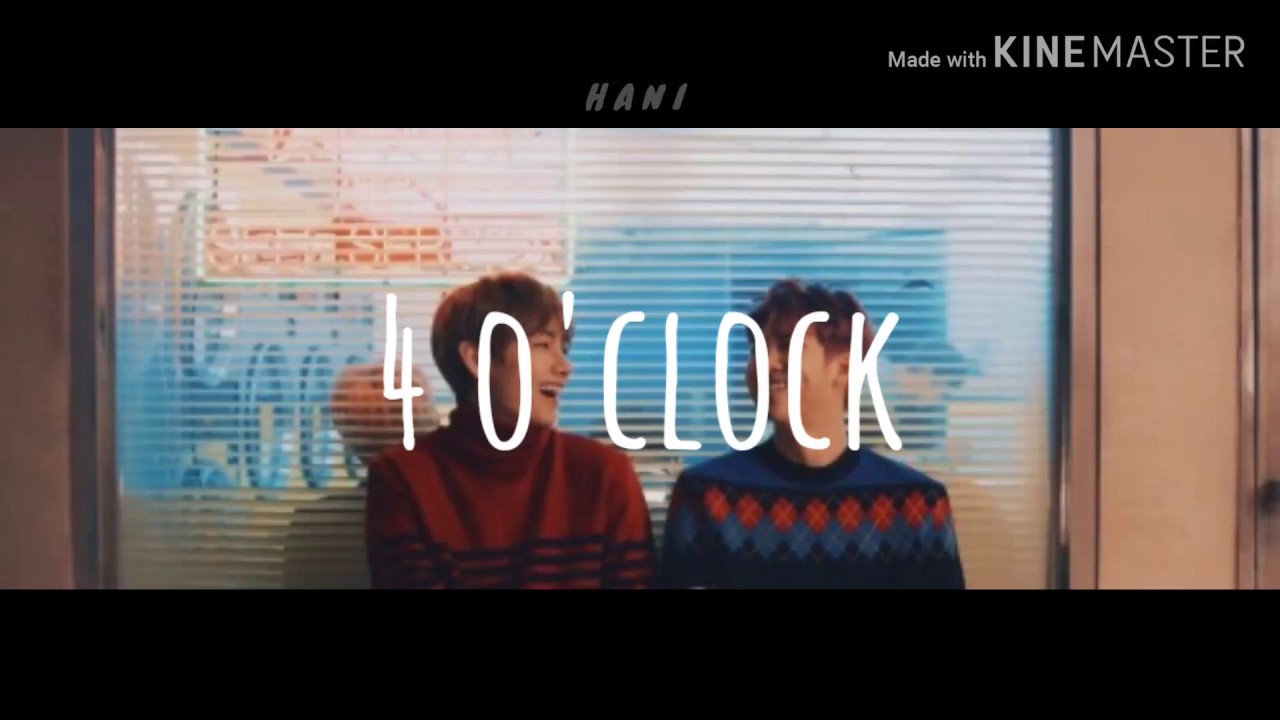 4 O'Clock [RM & V BTS] • Malay Lyrics YouTube