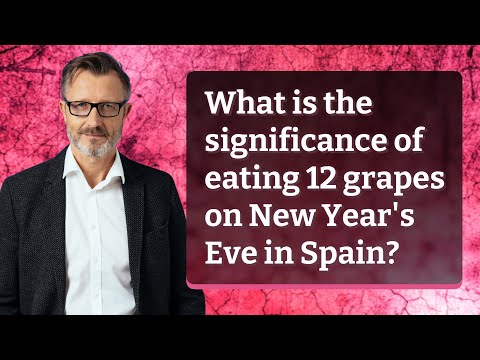Video: Waarom 12 ronde vruchten voor het nieuwe jaar?