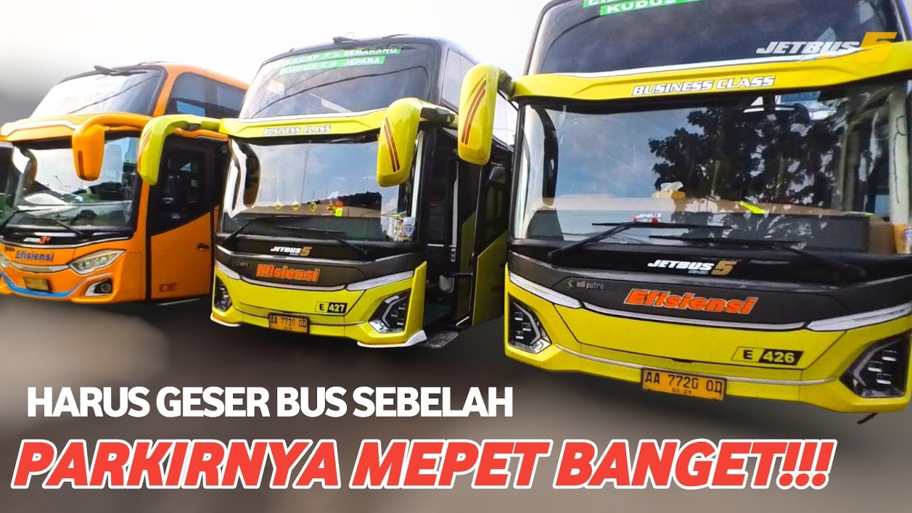 TERPAKSA BANGUNIN DRIVER SEDANG TIDUR || KELUAR AREA PARKIR AGEN TERBOYO