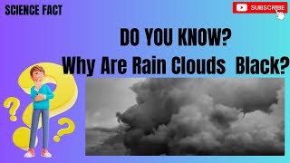 Science Fact: Why Are  Rain Clouds  Black?