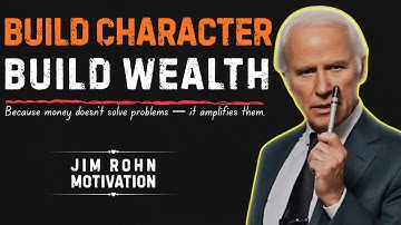 Build Character Before You Build Wealth | Jim Rohn Motivation