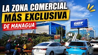 Estos son los NEGOCIOS que se ubican en la zona más EXCLUSIVA de Managua