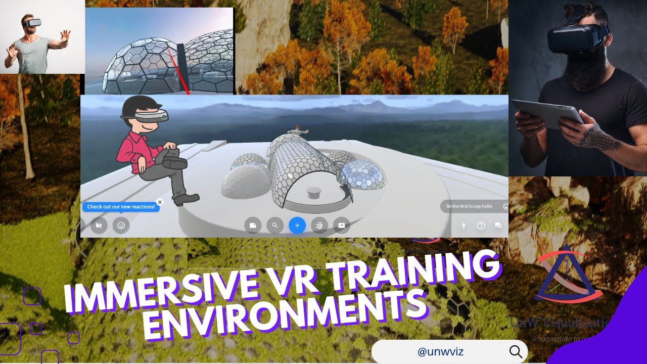 Behind the Scenes of a 3D Immersive Environment Design for Virtual Reality Training - U&W Viz |VR