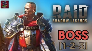 [БОСС 1-2-3] RAID: Shadow Legends | Android Gameplay BRO