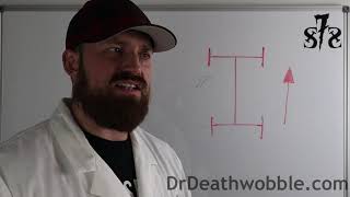 What does PLAY & Alignment SPEC even mean when diagnosing death wobble in a Jeep Wrangler?