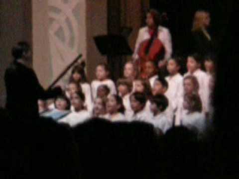 Choir Enfants de Palestine "Noel des enfants du Mo...