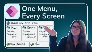 Build a Reusable Navigation Menu in Power Apps (Step-by-Step)