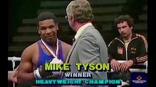 Mike Tyson Wins Junior Olympics at 15 years old (UPSCALED) (1981)