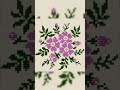Top 100+ Amazing and Elegant Floral Cross stitch patterns || Charsuti Kerhai Ideas For Everything||
