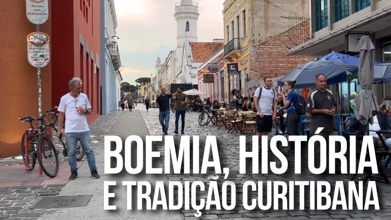 LARGO DA ORDEM | Caminhando na região MAIS BOÊMIA e HISTÓRICA de Curitiba