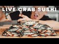 Live Soft Shell Crab Sushi