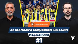 Fenerbahçe'nin rakibi AZ Alkmaar gol yiyince kırılan bir takım | Abdülkerim, Serkan #1