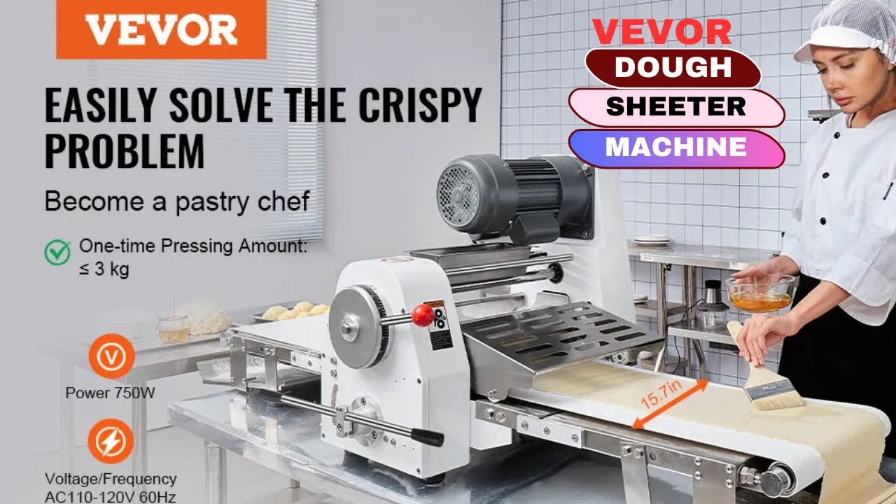 Best VEVOR Dough Sheeter Machine for Commercial and Home Baking 2026