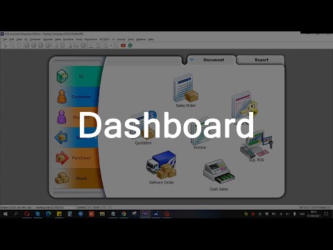 Dashboard | SQL Accounting ver.789