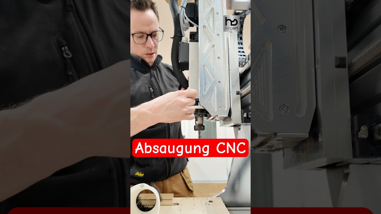 Absaugung CNC optimieren 