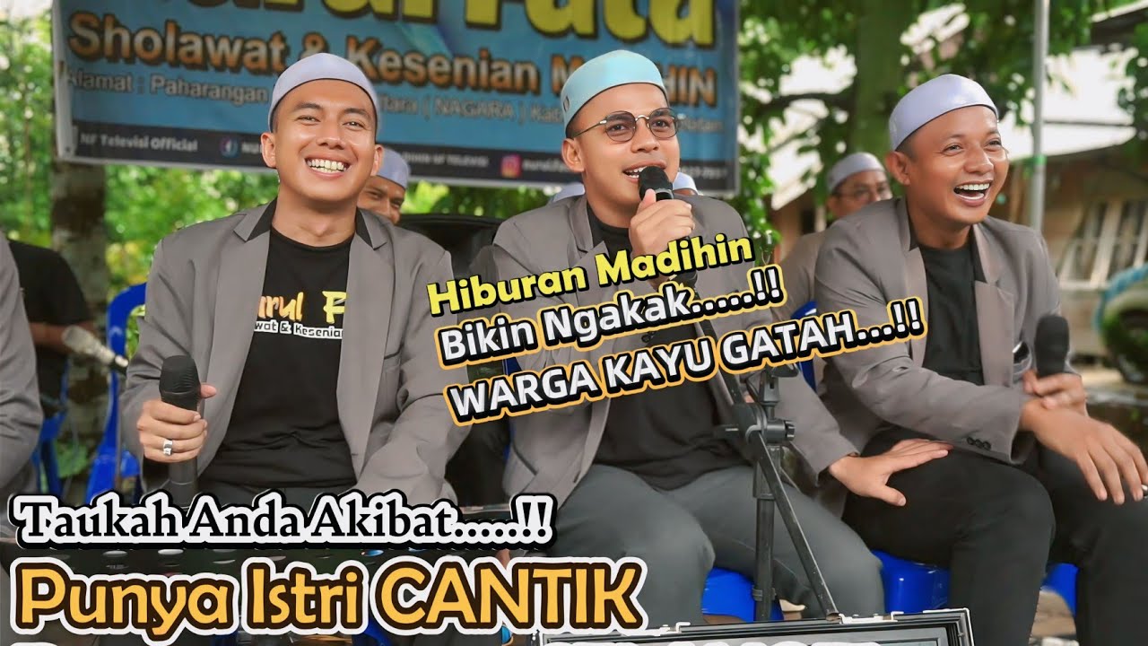 MADIHIN HIBURAN Di Resepsi PERKAWINAN _Desa Kayu gatah, Pampanan, Kec. Pugaan.