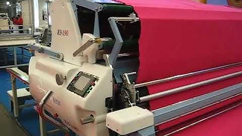 Standing Platform Fabric Spreading Machine | Operator-Friendly Design