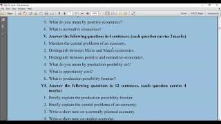 PU 2 - CH 1 - Question Bank - Solution