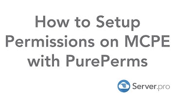 How to Setup Permissions with PurePerms - Minecraft Bedrock
